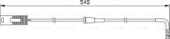 BOSCH 1 987 474 940 - Kulumisenilmaisin, jarrupala inparts.fi