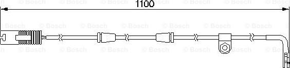 BOSCH 1 987 474 942 - Kulumisenilmaisin, jarrupala inparts.fi