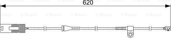 BOSCH 1 987 474 955 - Kulumisenilmaisin, jarrupala inparts.fi