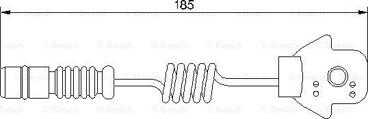 BOSCH 1.987.474.963 - Kulumisenilmaisin, jarrupala inparts.fi