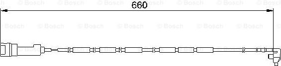 BOSCH 1 987 474 907 - Kulumisenilmaisin, jarrupala inparts.fi