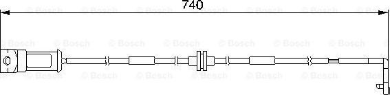 BOSCH 1 987 474 934 - Kulumisenilmaisin, jarrupala inparts.fi