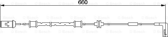 BOSCH 1 987 474 936 - Kulumisenilmaisin, jarrupala inparts.fi