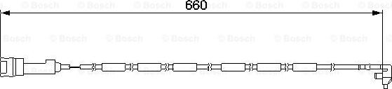 BOSCH 1 987 474 923 - Kulumisenilmaisin, jarrupala inparts.fi