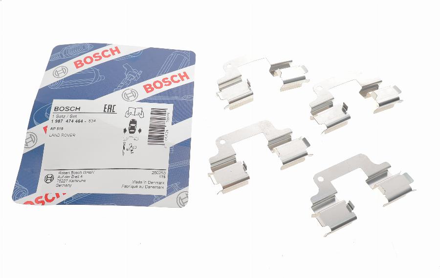 BOSCH 1 987 474 464 - Tarvikesarja, jarrupala inparts.fi