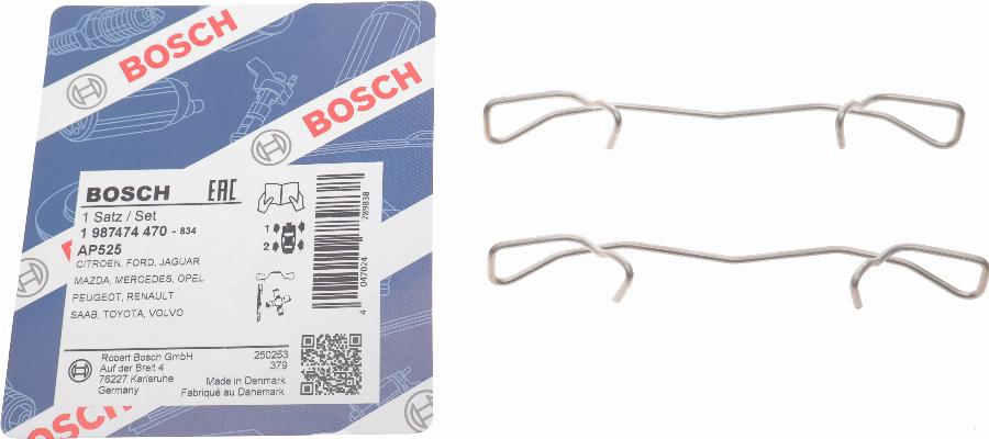 BOSCH 1 987 474 470 - Tarvikesarja, jarrupala inparts.fi