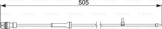 BOSCH 1 987 474 592 - Kulumisenilmaisin, jarrupala inparts.fi