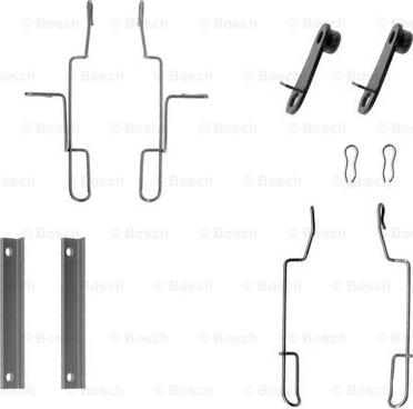 BOSCH 1 987 474 214 - Tarvikesarja, jarrupala inparts.fi