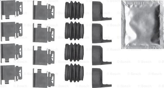 BOSCH 1 987 474 750 - Tarvikesarja, jarrupala inparts.fi