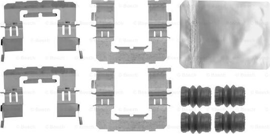 BOSCH 1 987 474 765 - Tarvikesarja, jarrupala inparts.fi