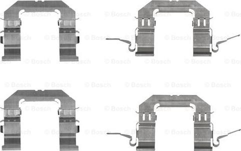 BOSCH 1 987 474 708 - Tarvikesarja, jarrupala inparts.fi