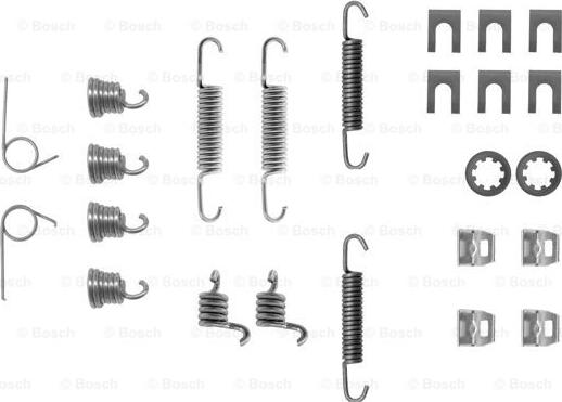 BOSCH 1 987 475 053 - Tarvikesarja, jarrukengät inparts.fi