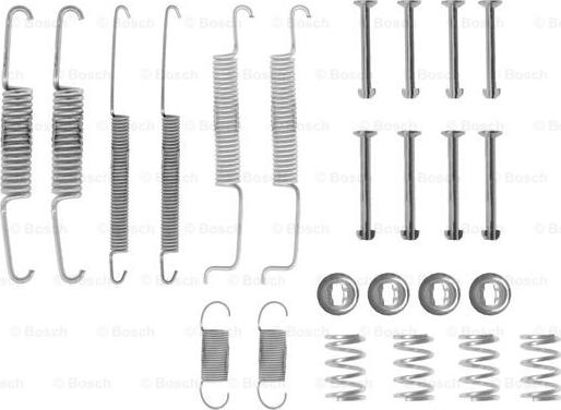 BOSCH 1 987 475 002 - Tarvikesarja, jarrukengät inparts.fi