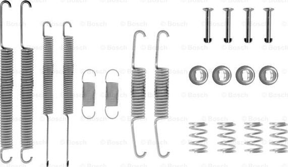 BOSCH 1 987 475 012 - Tarvikesarja, jarrukengät inparts.fi