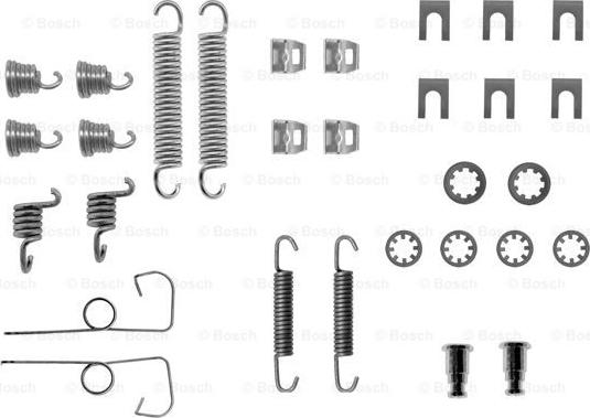 BOSCH 1 987 475 086 - Tarvikesarja, jarrukengät inparts.fi