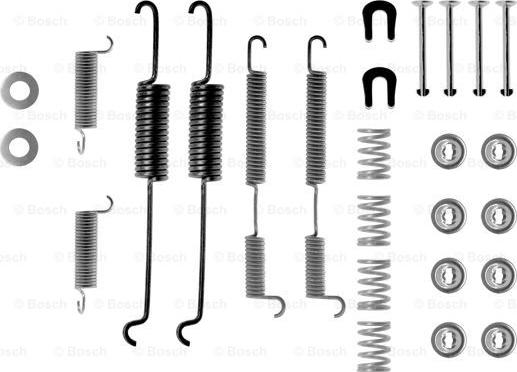 BOSCH 1 987 475 074 - Tarvikesarja, jarrukengät inparts.fi