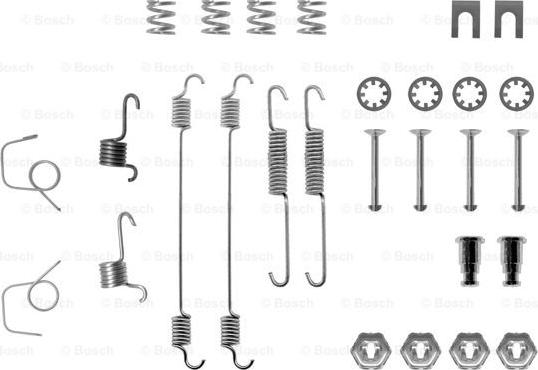 BOSCH 1 987 475 100 - Tarvikesarja, jarrukengät inparts.fi