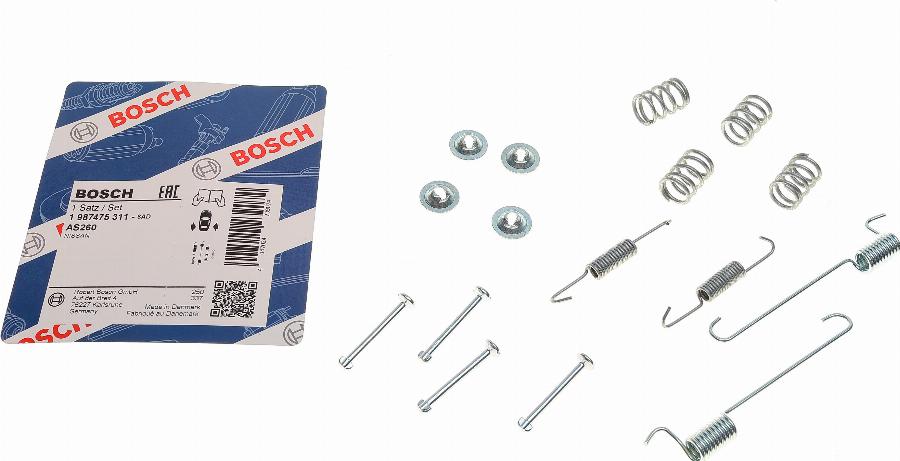 BOSCH 1 987 475 311 - Tarvikesarja, seisontajarru inparts.fi