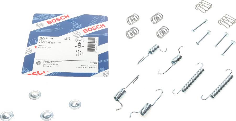 BOSCH 1 987 475 324 - Tarvikesarja, seisontajarru inparts.fi