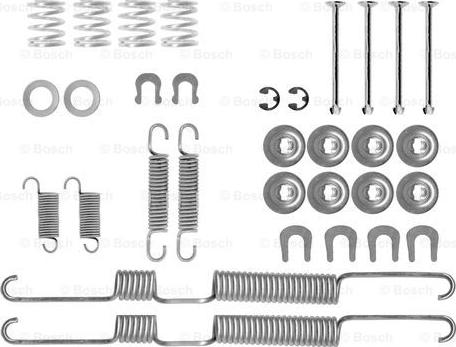 BOSCH 1 987 475 244 - Tarvikesarja, jarrukengät inparts.fi