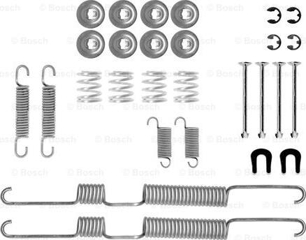 BOSCH 1 987 475 248 - Tarvikesarja, jarrukengät inparts.fi