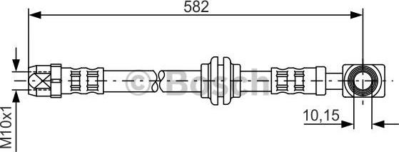 BOSCH 1 987 476 991 - Jarruletku inparts.fi