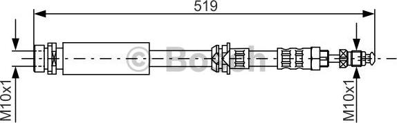 BOSCH 1 987 476 993 - Jarruletku inparts.fi