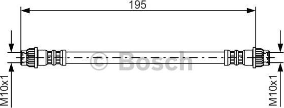 BOSCH 1 987 476 956 - Jarruletku inparts.fi