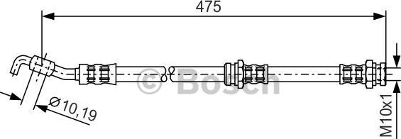 BOSCH 1 987 476 902 - Jarruletku inparts.fi