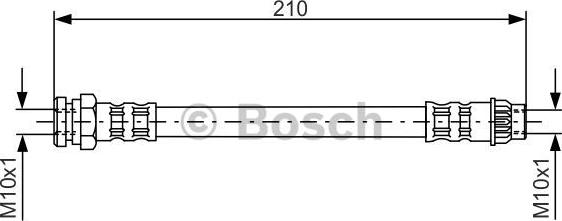 BOSCH 1 987 476 913 - Jarruletku inparts.fi