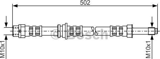 BOSCH 1 987 476 971 - Jarruletku inparts.fi