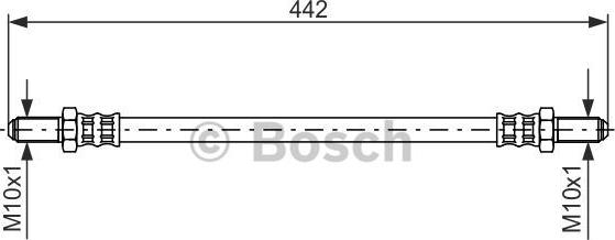 BOSCH 1 987 476 469 - Jarruletku inparts.fi