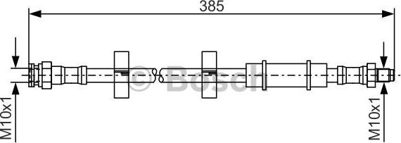 BOSCH 1 987 476 460 - Jarruletku inparts.fi