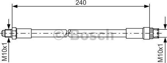 BOSCH 1 987 476 421 - Jarruletku inparts.fi