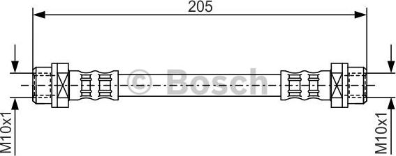 BOSCH 1 987 476 477 - Jarruletku inparts.fi