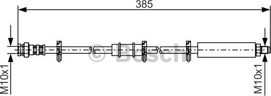 BOSCH 1 987 476 548 - Jarruletku inparts.fi