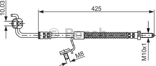 BOSCH 1 987 476 566 - Jarruletku inparts.fi