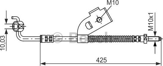 BOSCH 1 987 476 568 - Jarruletku inparts.fi