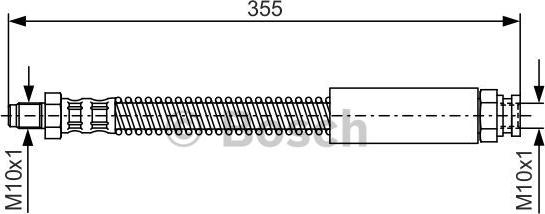 BOSCH 1 987 476 519 - Jarruletku inparts.fi