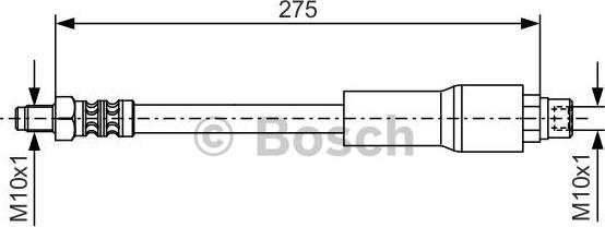 BOSCH 1 987 476 649 - Jarruletku inparts.fi