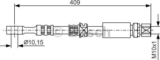 BOSCH 1 987 476 644 - Jarruletku inparts.fi