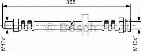 BOSCH 1 987 476 645 - Jarruletku inparts.fi