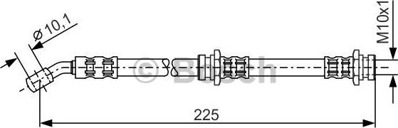 BOSCH 1 987 476 655 - Jarruletku inparts.fi