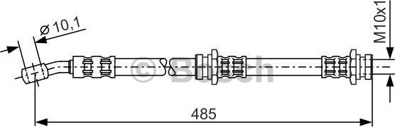 BOSCH 1 987 476 653 - Jarruletku inparts.fi