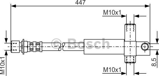 BOSCH 1 987 476 614 - Jarruletku inparts.fi