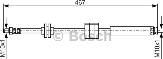 BOSCH 1 987 476 631 - Jarruletku inparts.fi