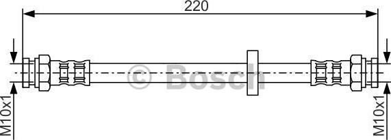 BOSCH 1 987 476 633 - Jarruletku inparts.fi