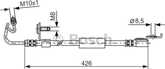 BOSCH 1 987 476 624 - Jarruletku inparts.fi