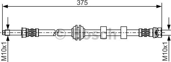 BOSCH 1 987 476 626 - Jarruletku inparts.fi