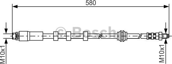 BOSCH 1 987 476 093 - Jarruletku inparts.fi